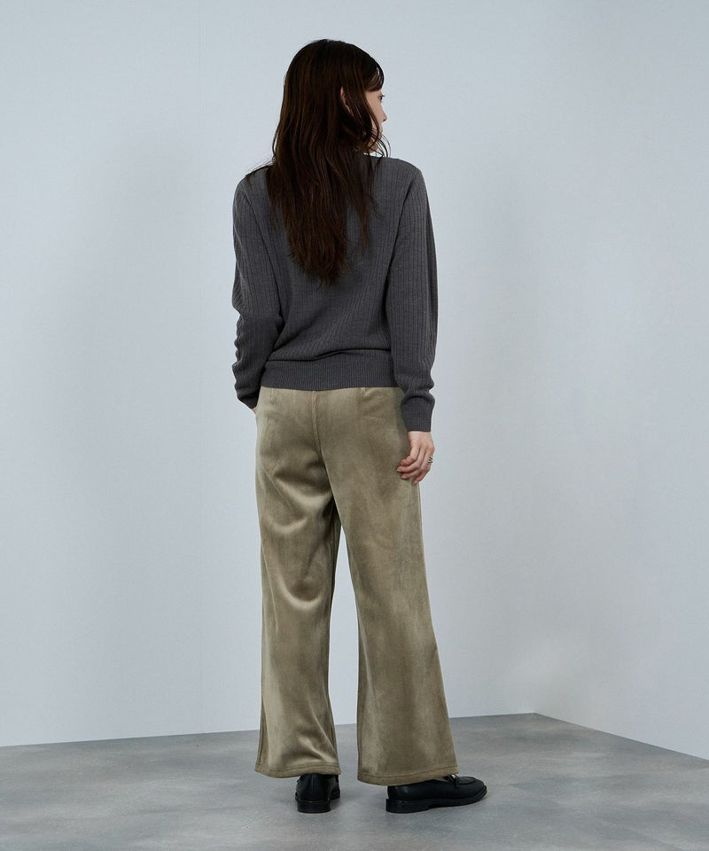 nAvy MAC HEAT コーデュロイ裏ベロアワイドパンツ レディース商品画像-16