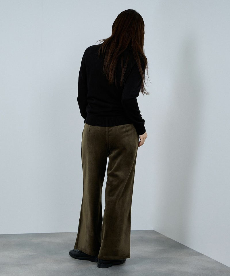 nAvy MAC HEAT コーデュロイ裏ベロアワイドパンツ レディース商品画像-23