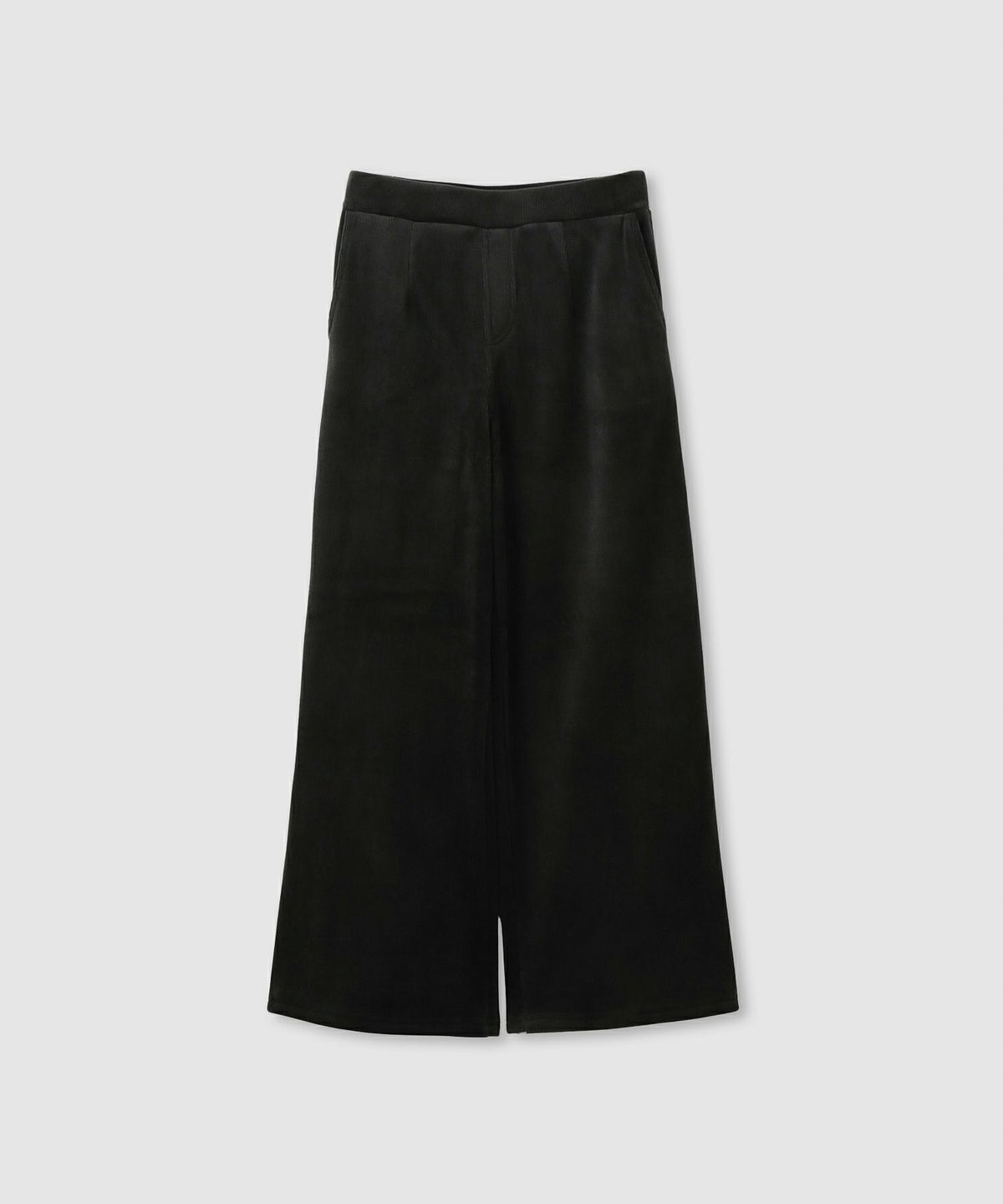 nAvy MAC HEAT コーデュロイ裏ベロアワイドパンツ レディース