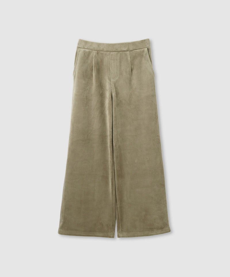 nAvy MAC HEAT コーデュロイ裏ベロアワイドパンツ レディース商品画像-26