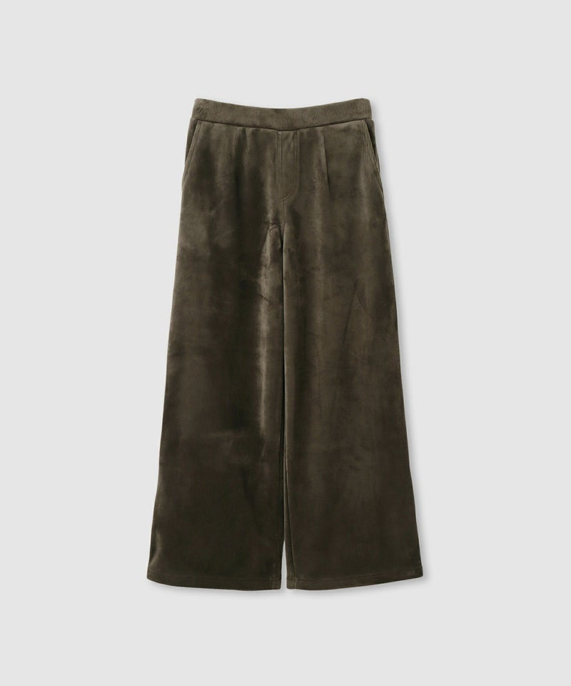 nAvy MAC HEAT コーデュロイ裏ベロアワイドパンツ レディース商品画像-27