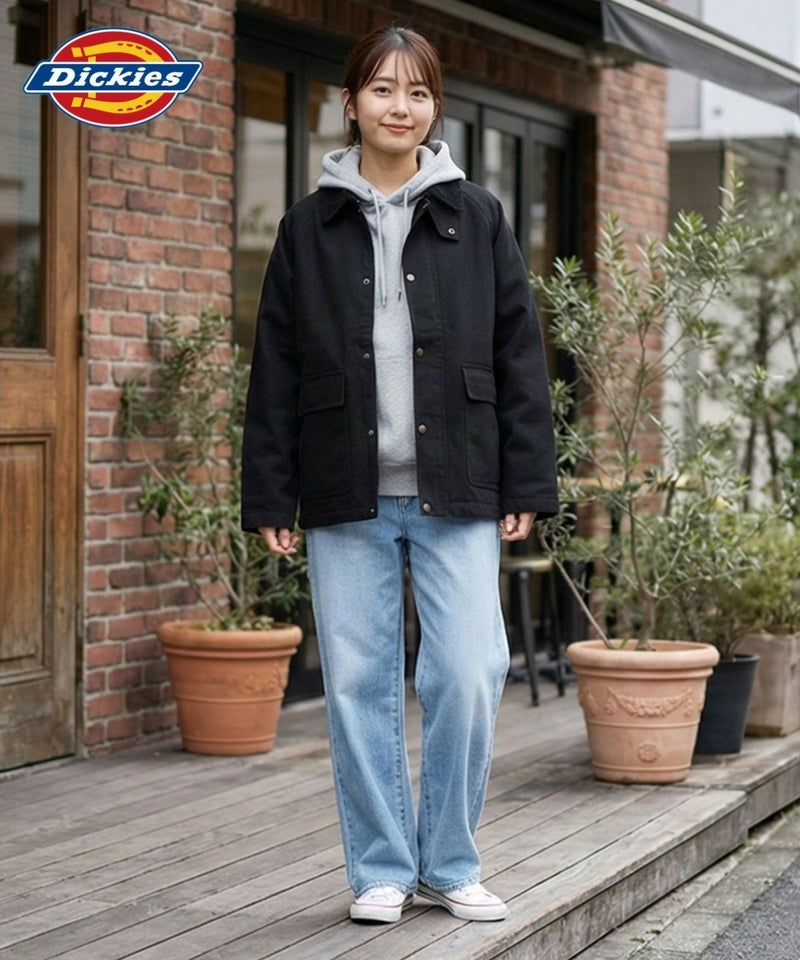 Dickies/ディッキーズ 襟コーデュロイ ダックキャンバス ワークジャケット商品画像-16