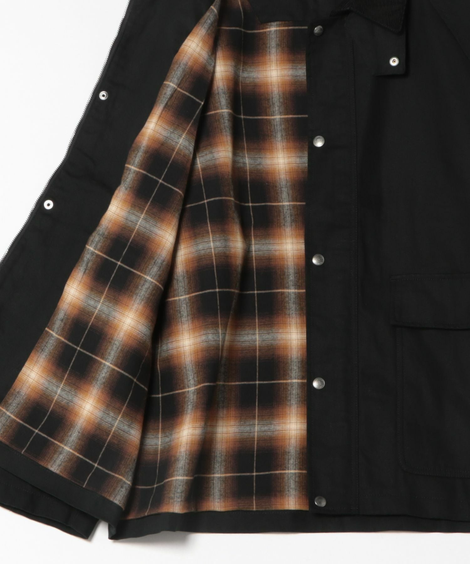 Dickies/ディッキーズ 襟コーデュロイ ダックキャンバス ワークジャケット