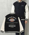 Dickies/ディッキーズ ロゴ刺繍 合成皮革切替 スタジアムジャンパー商品サムネイル-2