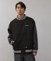 Dickies/ディッキーズ ロゴ刺繍 合成皮革切替 スタジアムジャンパー商品サムネイル-7