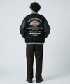 Dickies/ディッキーズ ロゴ刺繍 合成皮革切替 スタジアムジャンパー商品サムネイル-8