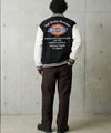 Dickies/ディッキーズ ロゴ刺繍 合成皮革切替 スタジアムジャンパー商品サムネイル-22