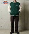 Dickies/ディッキーズ ロゴ刺繍 合成皮革切替 スタジアムジャンパー商品サムネイル-27