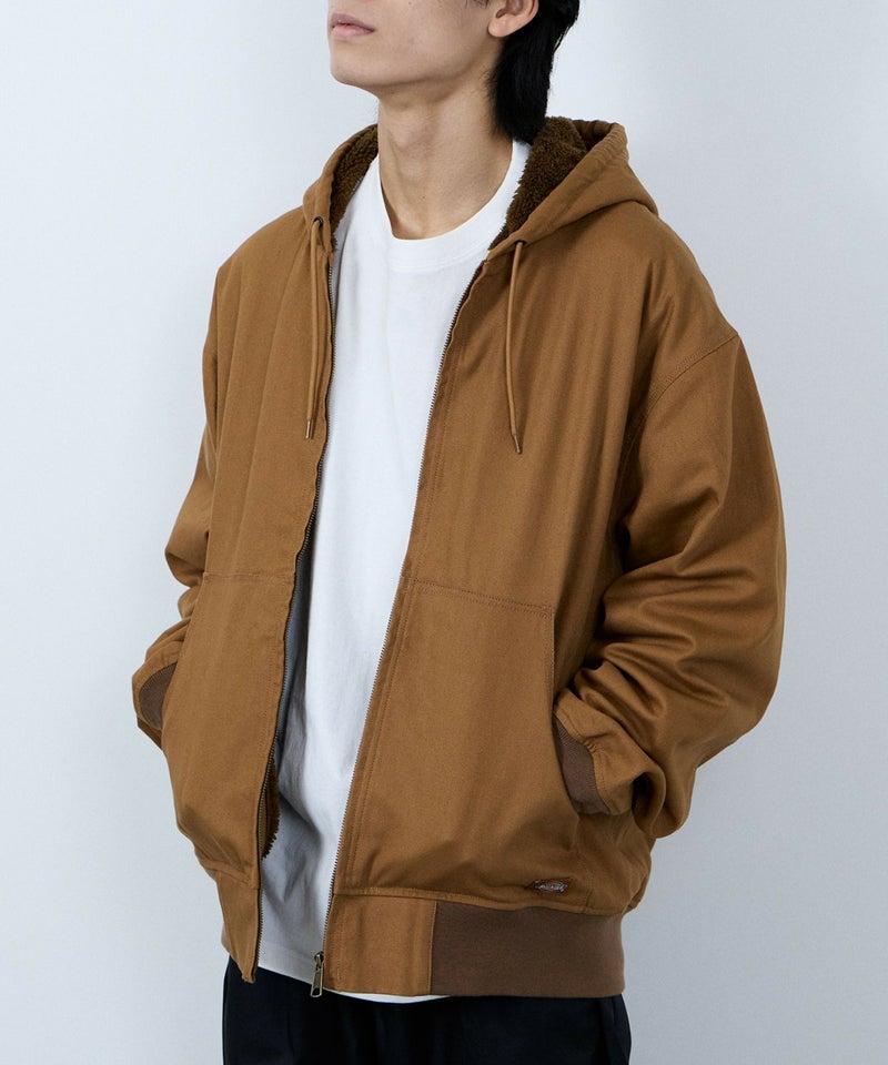 Dickies 裏ボアジップパーカージャケット メンズ商品画像-3
