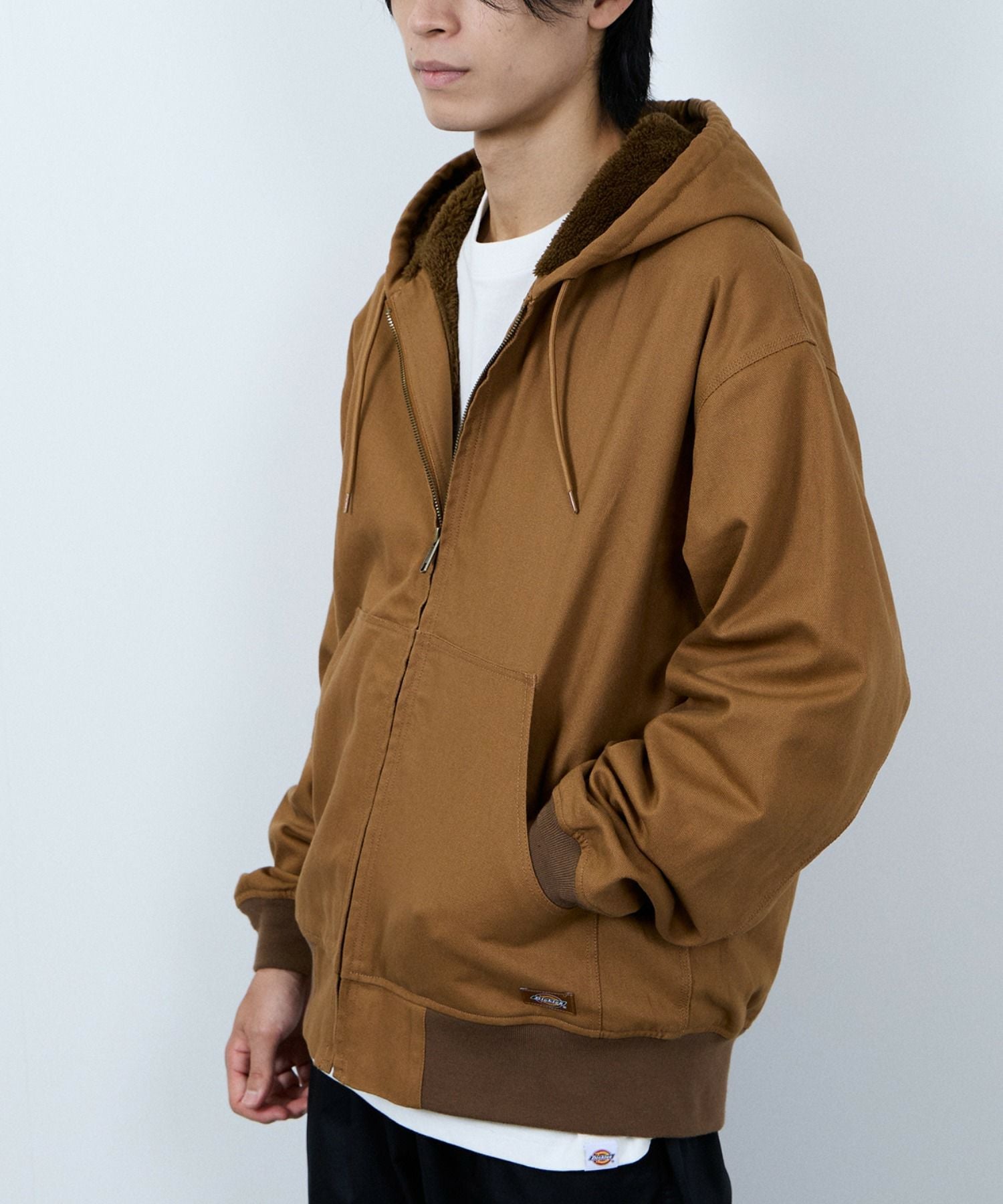 Dickies 裏ボアジップパーカージャケット メンズ