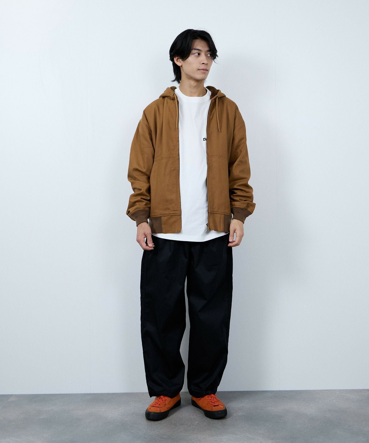 Dickies 裏ボアジップパーカージャケット メンズ