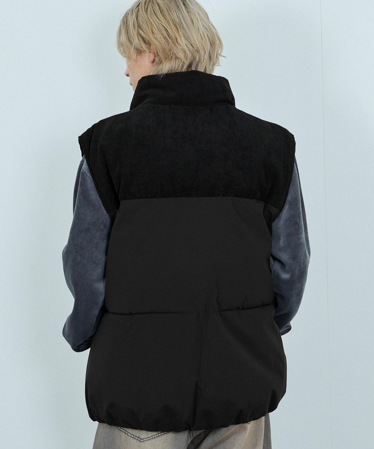 CONVERSE 切替中綿ベスト メンズ