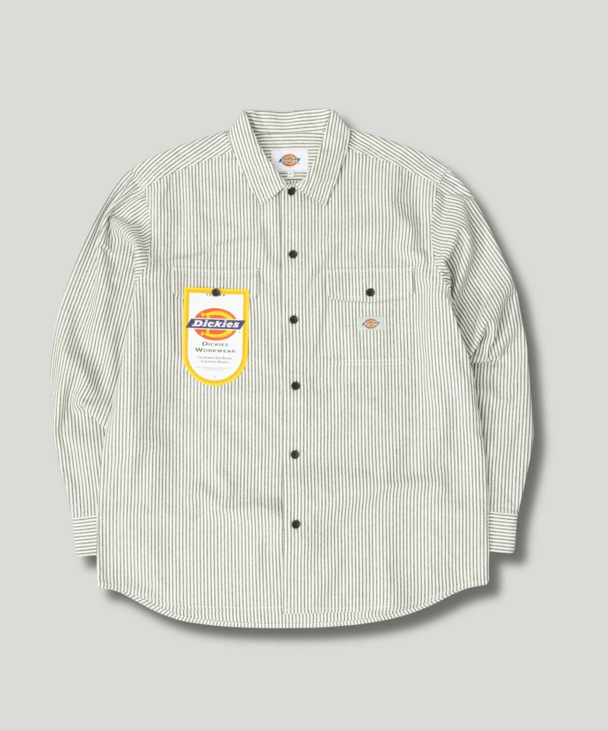 Dickies ストライプワークシャツ メンズ