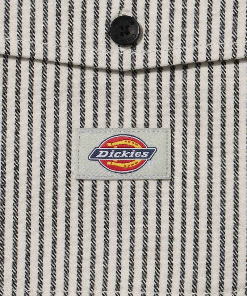 Dickies ヒッコリーストライプ ワークシャツ フラップポケット仕様商品画像-10