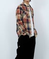 【別注】Dickies 100% Cotton Plaid Work Shirt Long Sleeve Unisex 綿100%チェック柄ワークシャツ ユニセックス メンズ商品サムネイル-25