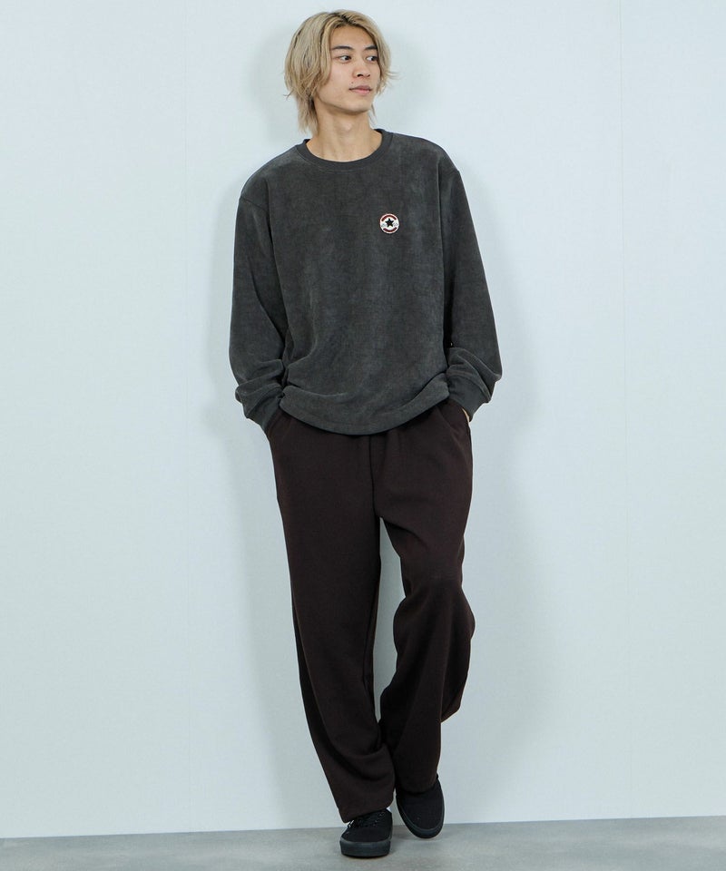 CONVERSE リブ裏ボアトレーナー メンズ商品画像-11