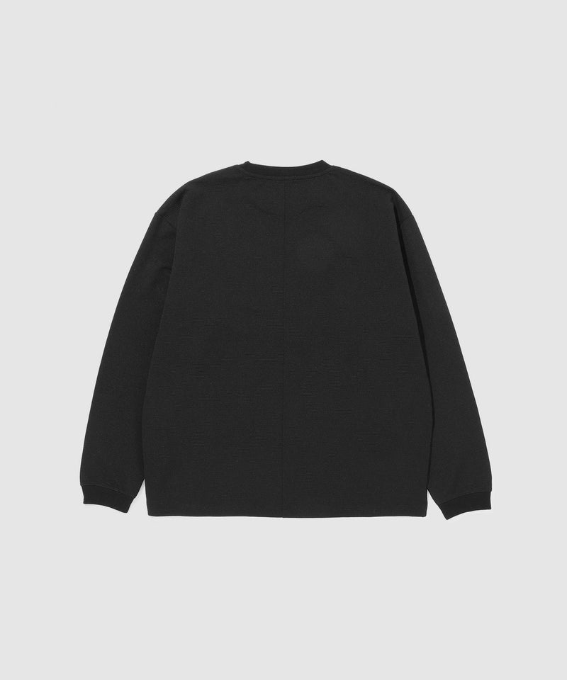 URBAN COLLECTION ドライリップル パネル切替長袖Tシャツ メンズ商品画像-6