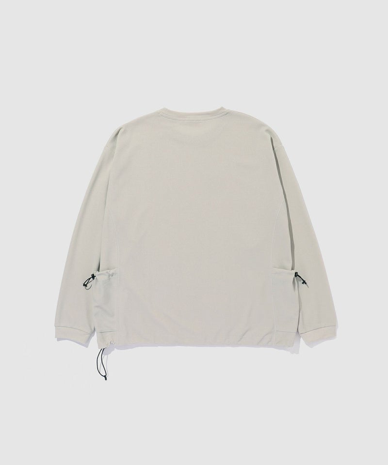 URBAN COLLECTION カットジョーゼット サイドポケット長袖Tシャツ メンズ商品画像-4