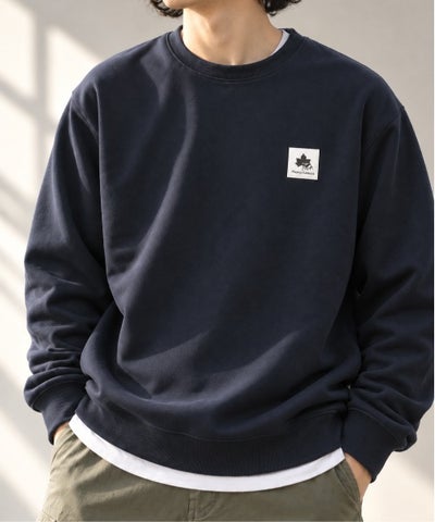 【WEB限定】LOGOS PARK 胸ワンポイントロゴ裏毛トレーナー メンズ