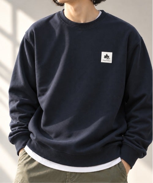 【WEB限定】LOGOS PARK 胸ワンポイントロゴ裏毛トレーナー メンズ商品画像-1