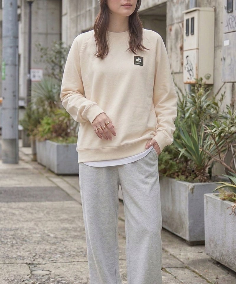 【WEB限定】LOGOS PARK 胸ワンポイントロゴ裏毛トレーナー メンズ商品画像-3