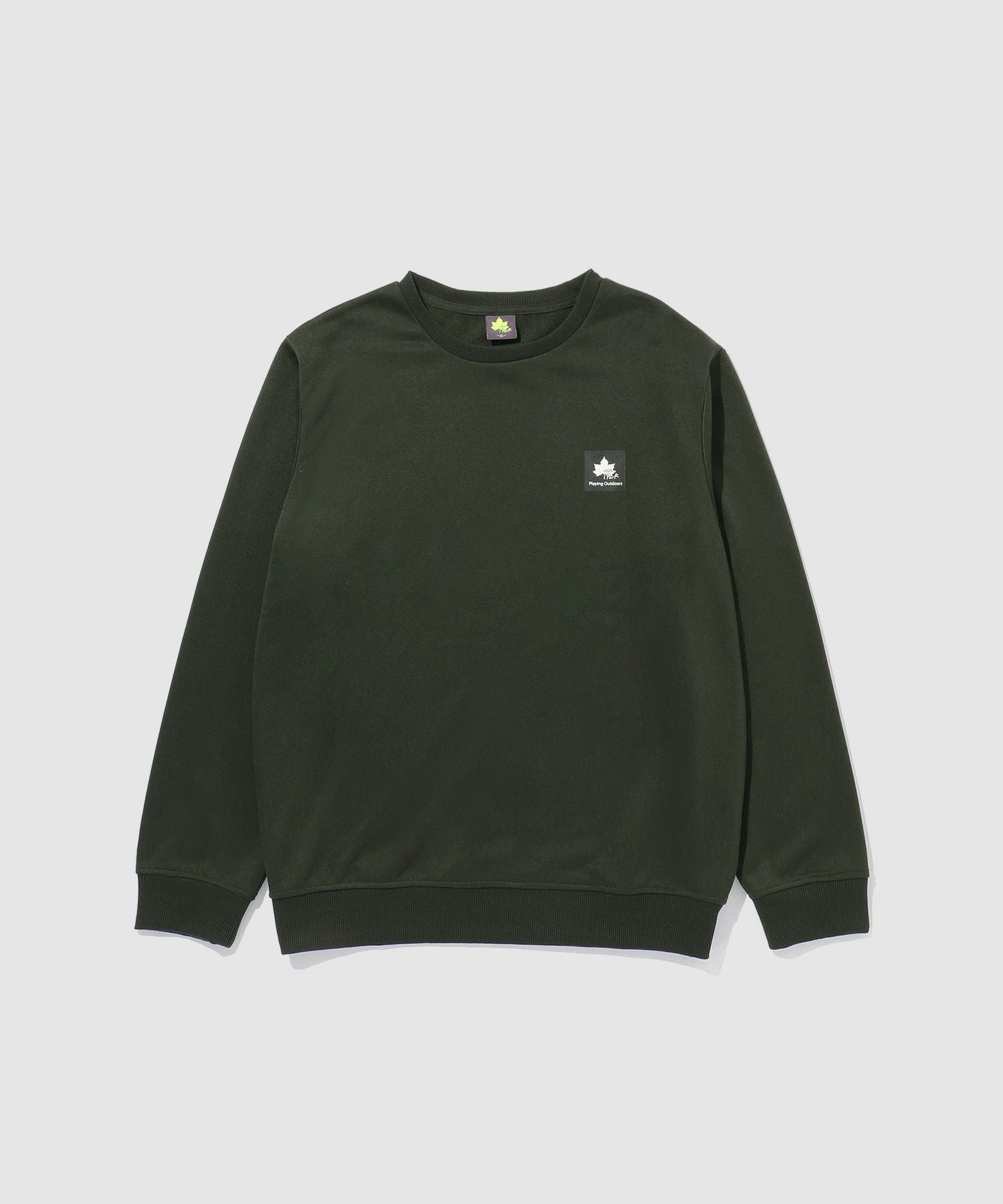 LOGOS PARK 胸ワンポイントロゴ裏毛トレーナー メンズ