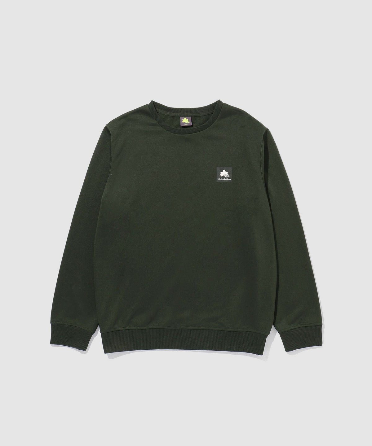 【WEB限定】LOGOS PARK 胸ワンポイントロゴ裏毛トレーナー メンズ