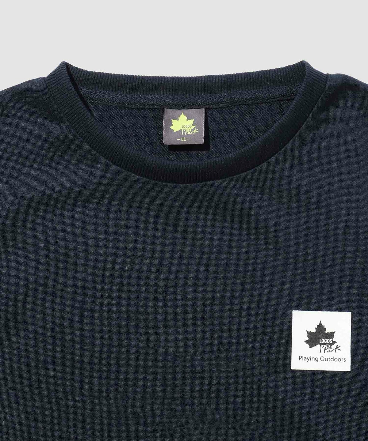 【WEB限定】LOGOS PARK 胸ワンポイントロゴ裏毛トレーナー メンズ