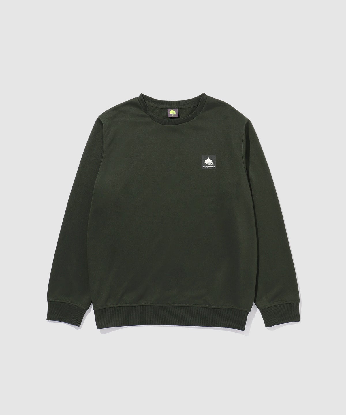 【WEB限定】LOGOS PARK 胸ワンポイントロゴ裏毛トレーナー メンズ