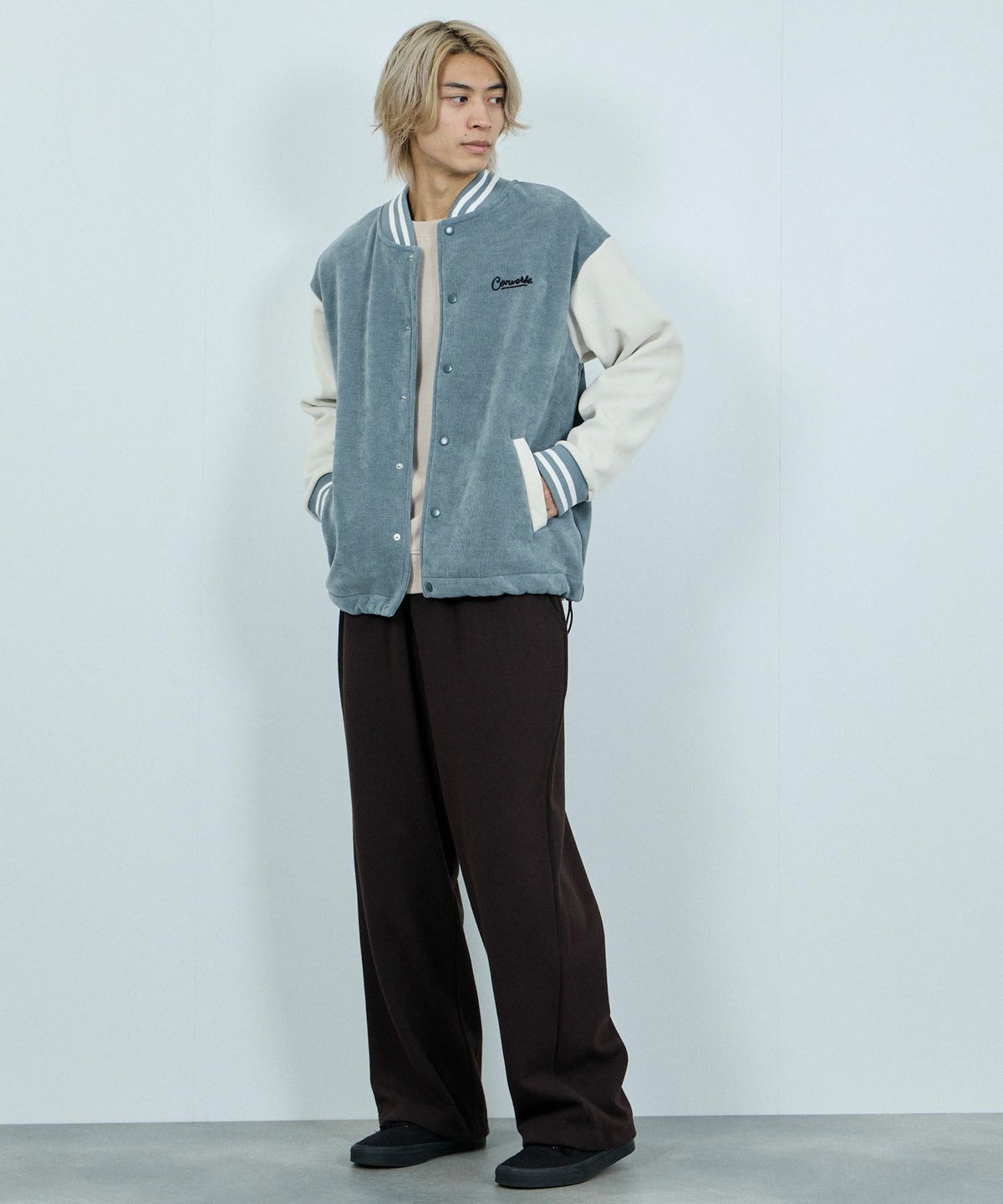 CONVERSE スタジアムジャケット メンズ