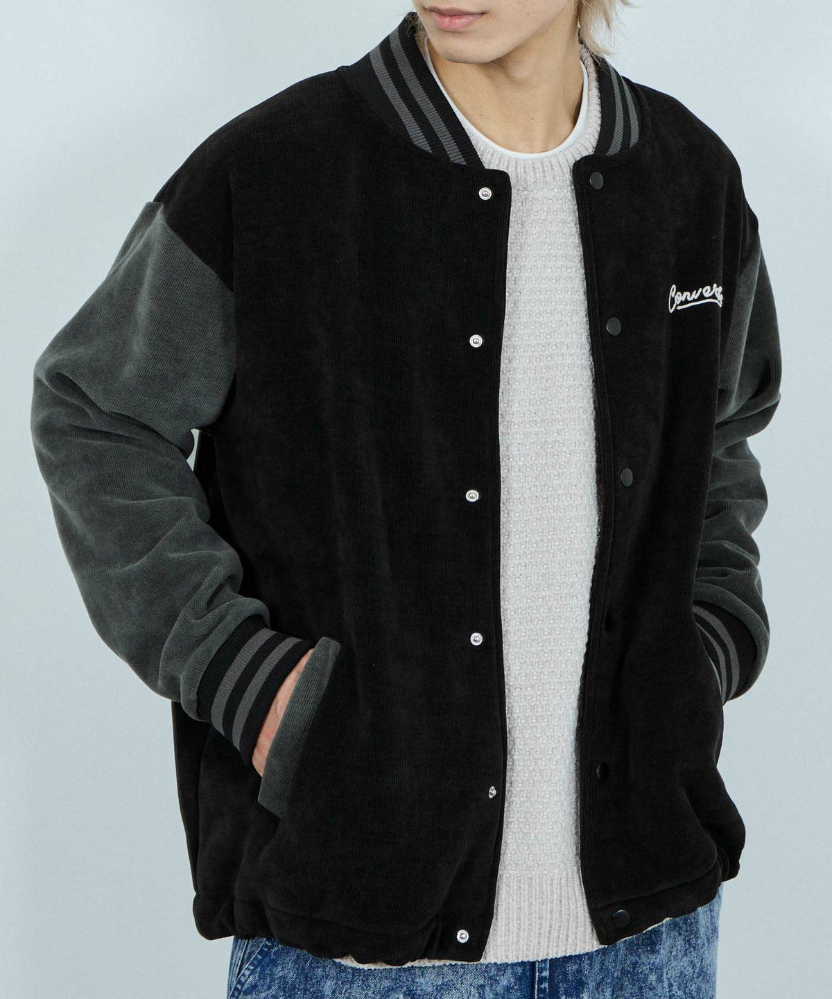 CONVERSE スタジアムジャケット メンズ