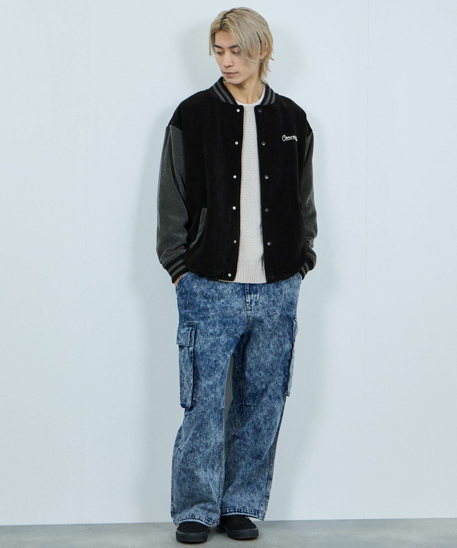 CONVERSE スタジアムジャケット メンズ