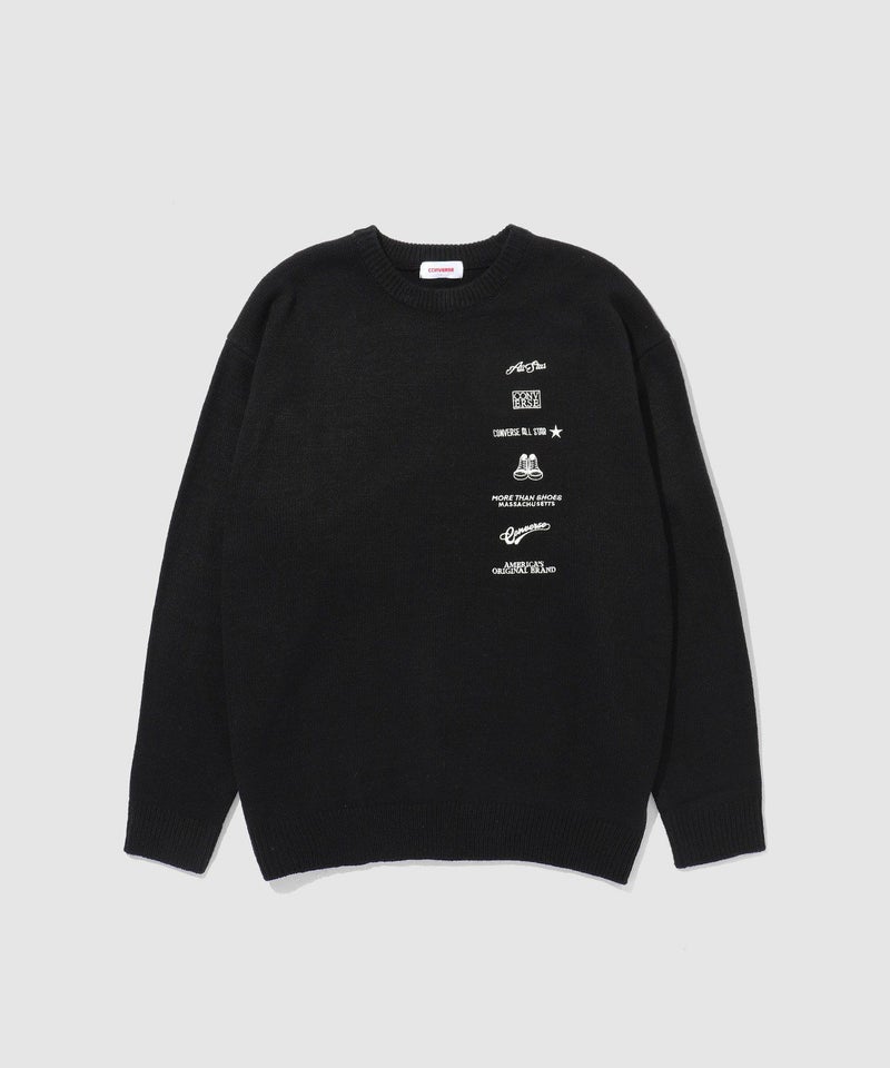 CONVERSE 刺繍デザインニット メンズ商品画像-1