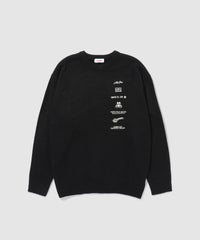 CONVERSE 刺繍デザインニット メンズ