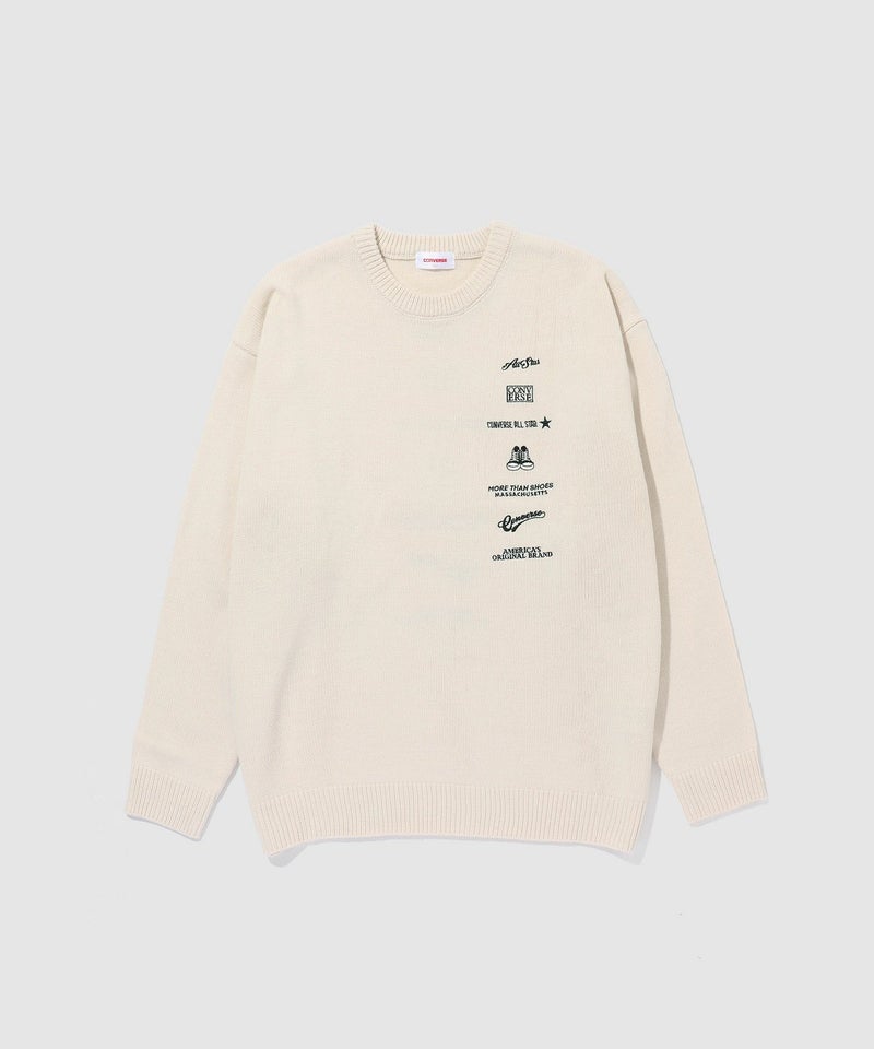 CONVERSE 刺繍デザインニット メンズ商品画像-2