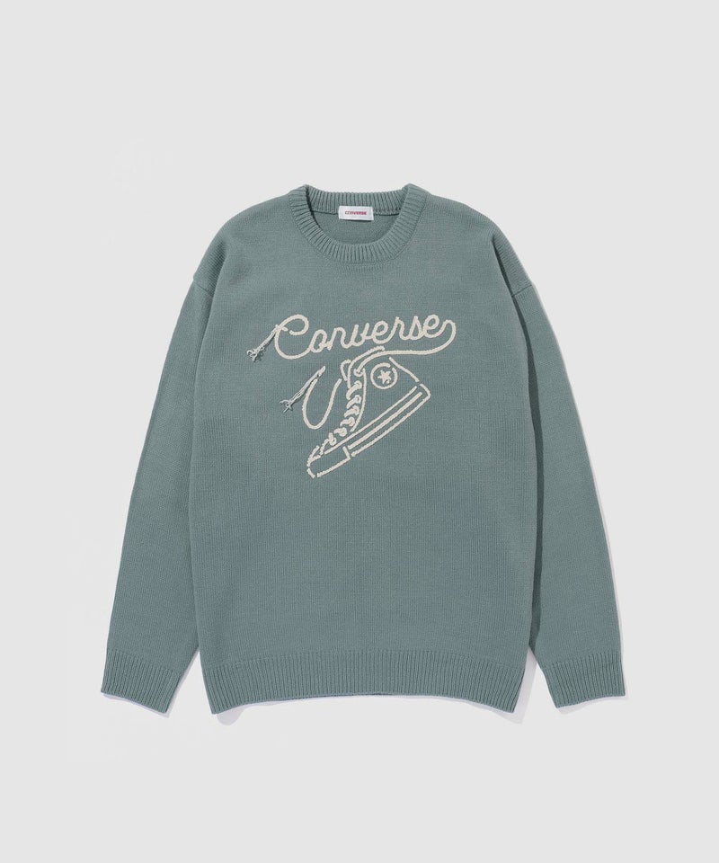 CONVERSE  刺繍デザインニット メンズ商品画像-4