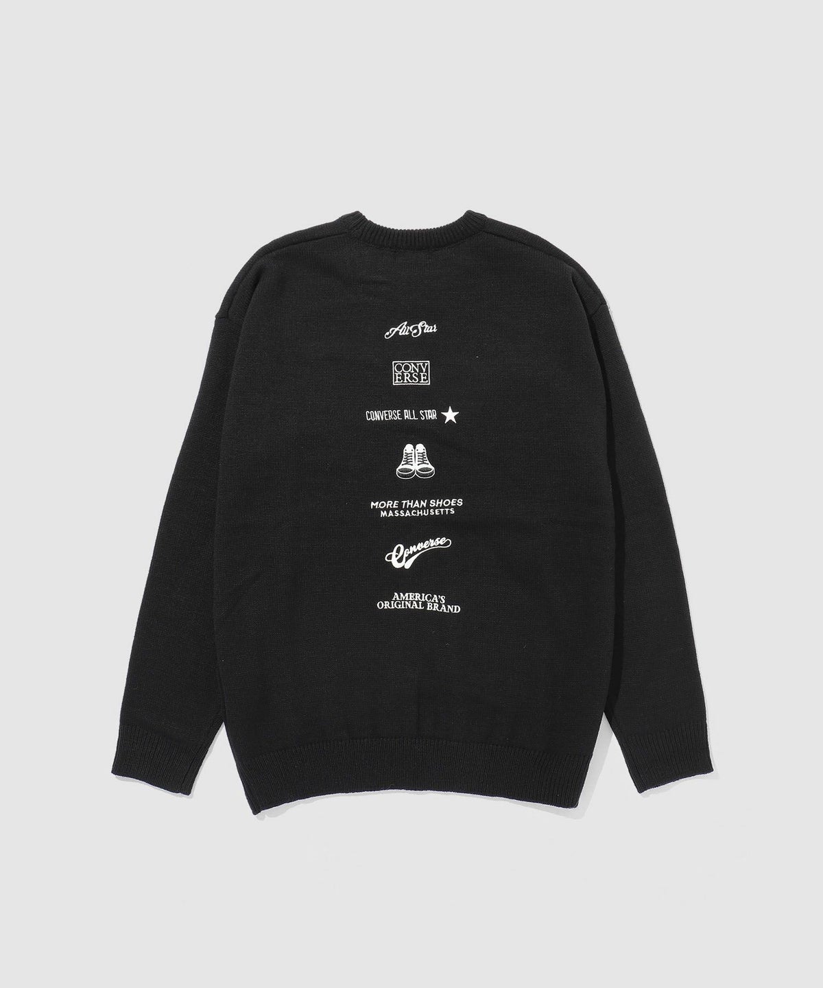 CONVERSE 刺繍デザインニット メンズ