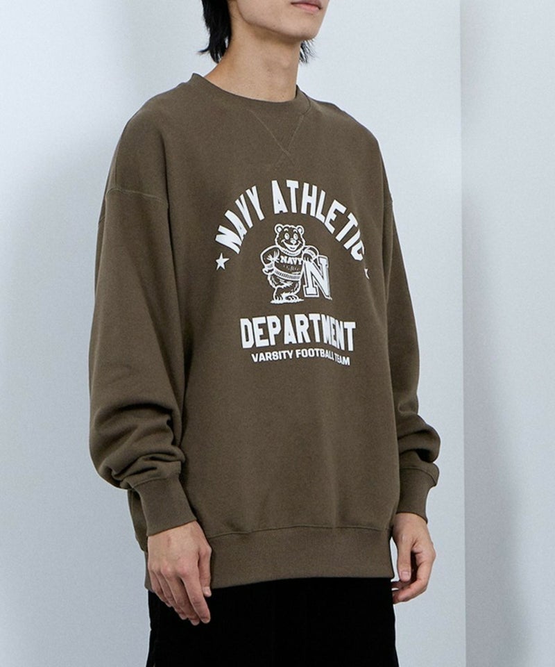 NAVY ウォッシュバルーントレーナー メンズ商品画像-19