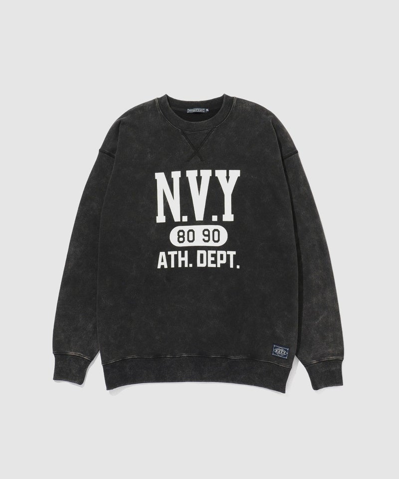 NAVY  ウォッシュバルーントレーナー メンズ商品画像-23