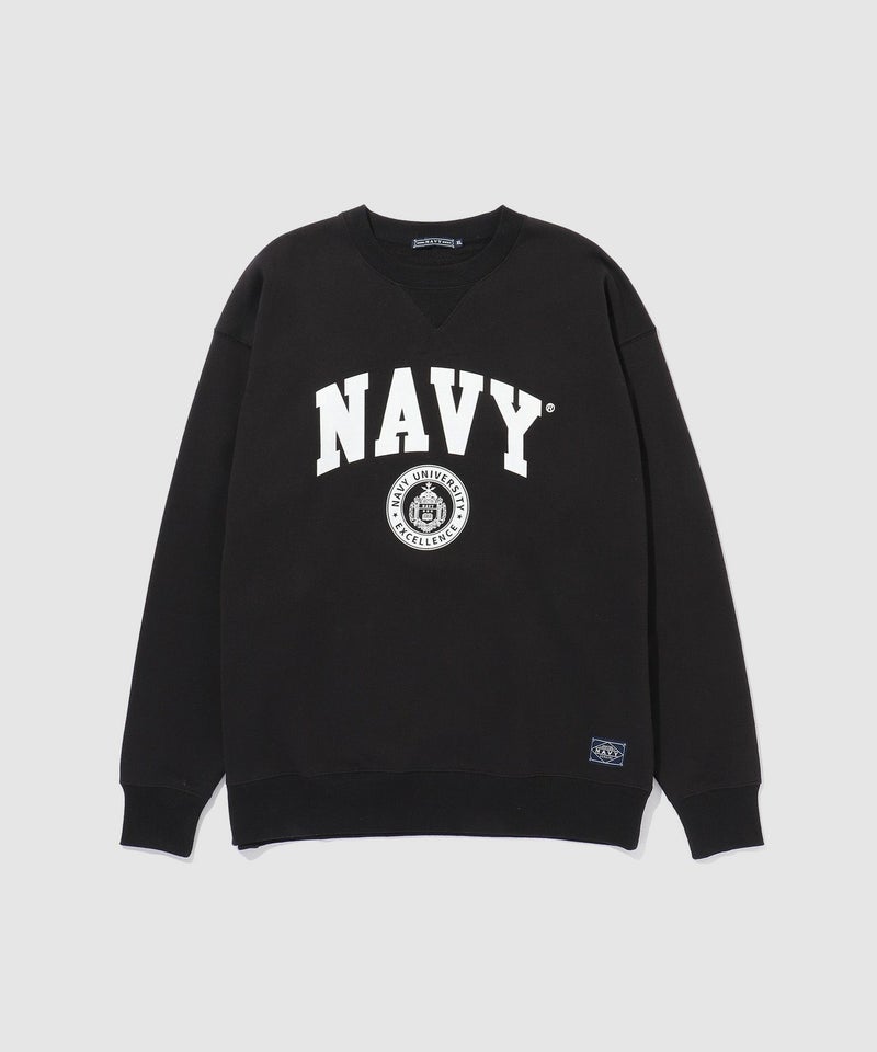NAVY ウォッシュバルーントレーナー メンズ商品画像-24