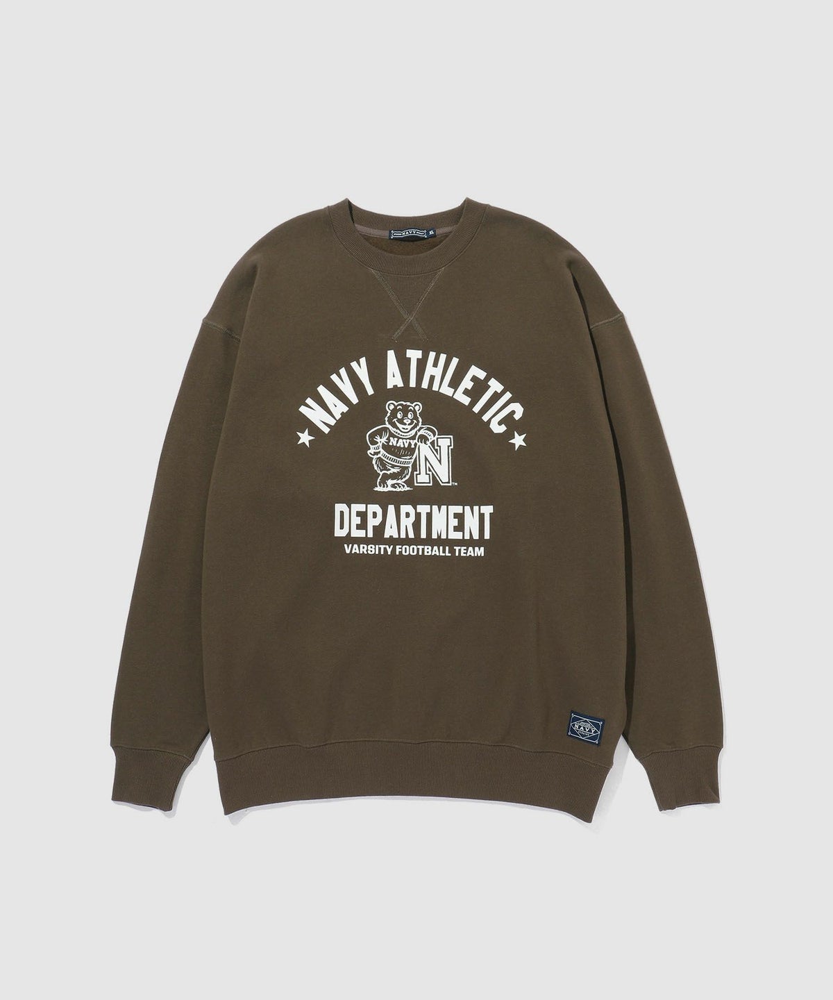 NAVY ウォッシュバルーントレーナー メンズ