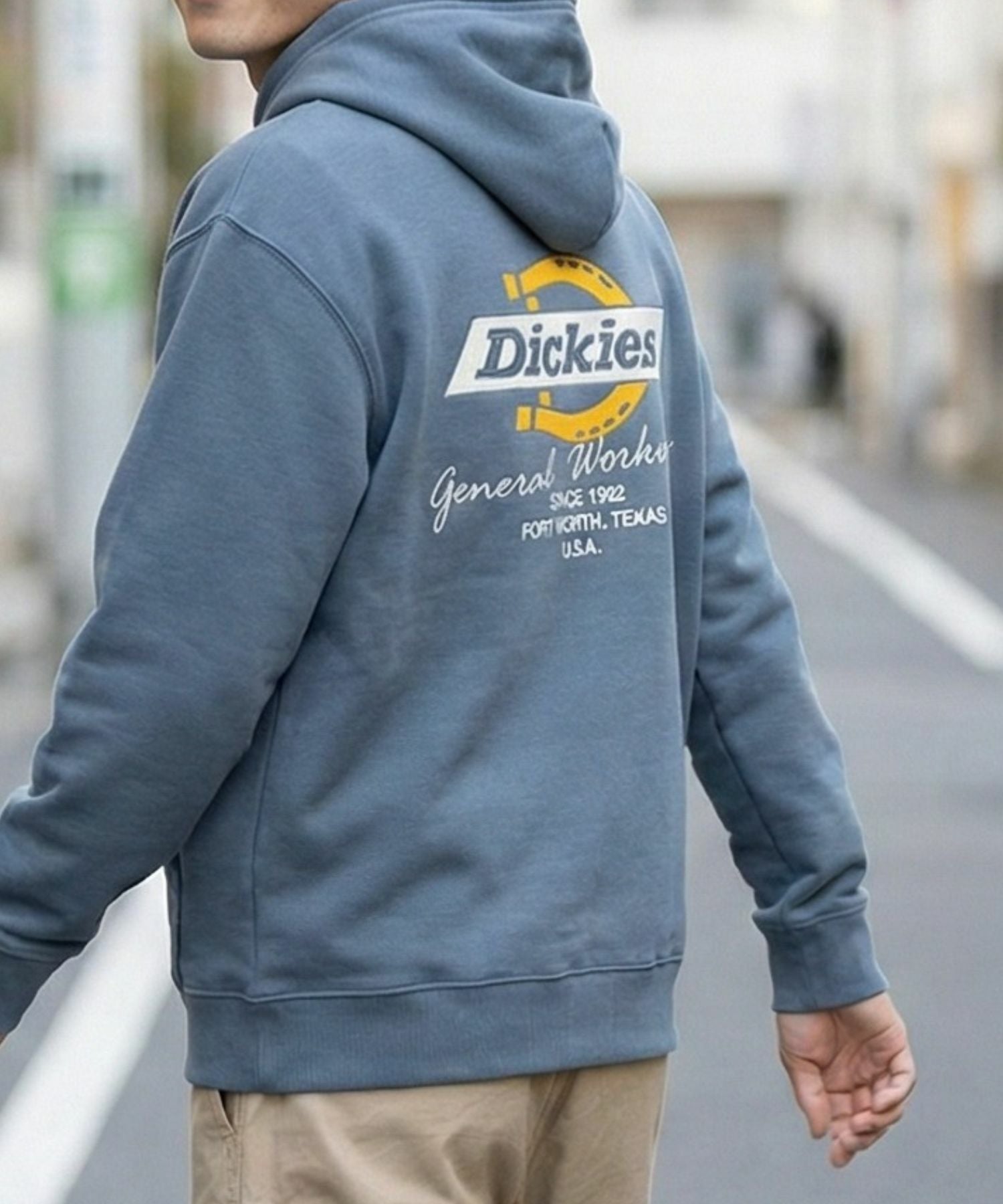 Dickies 裏起毛刺繍パーカー メンズ