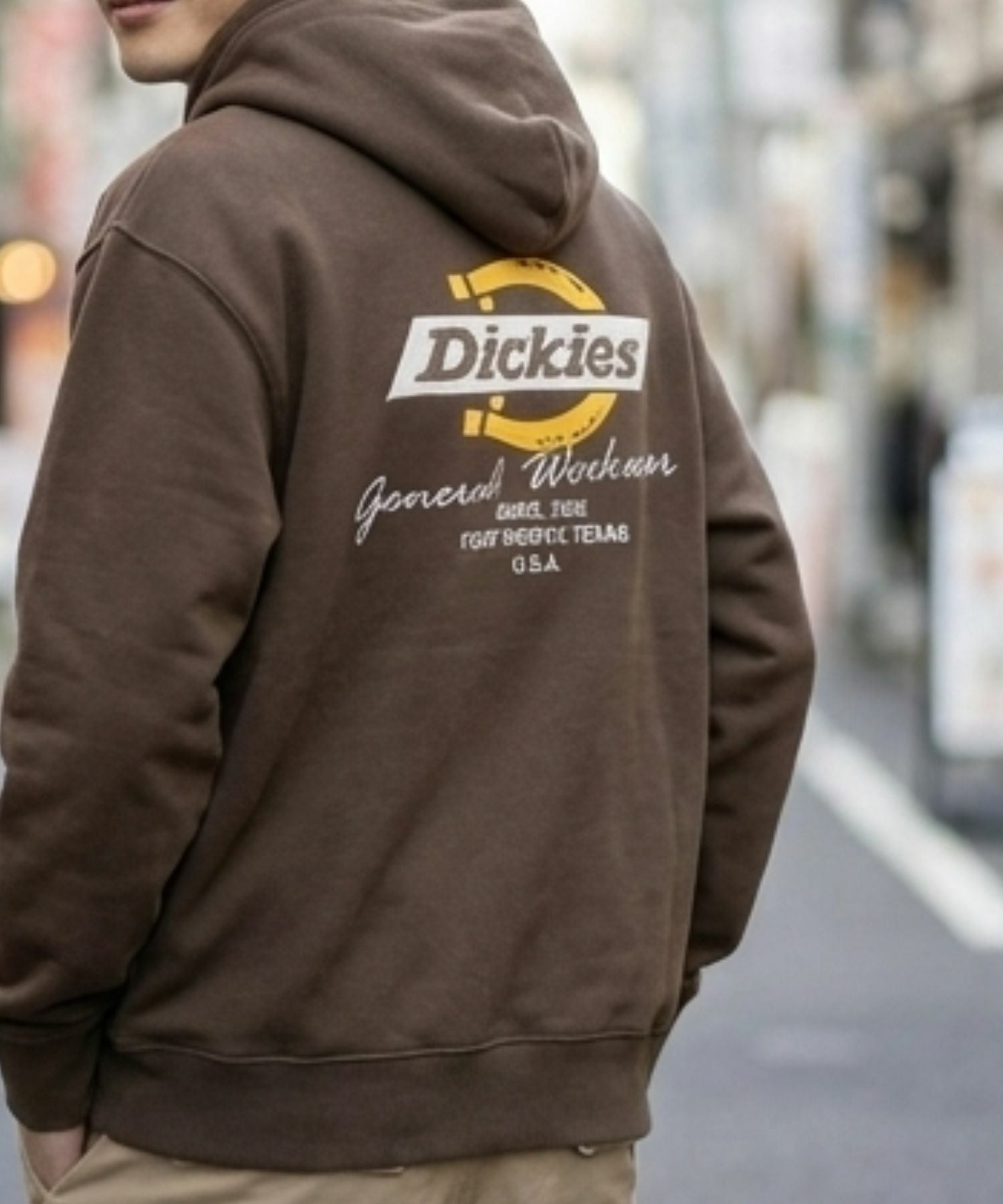 Dickies 裏起毛刺繍パーカー メンズ