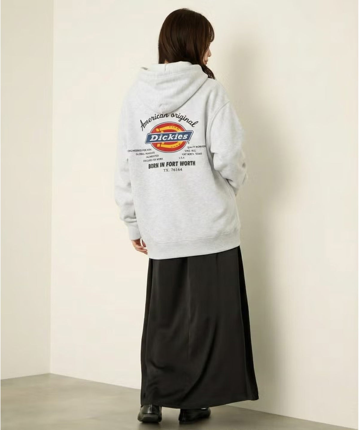 Dickies 裏起毛刺繍パーカー メンズ