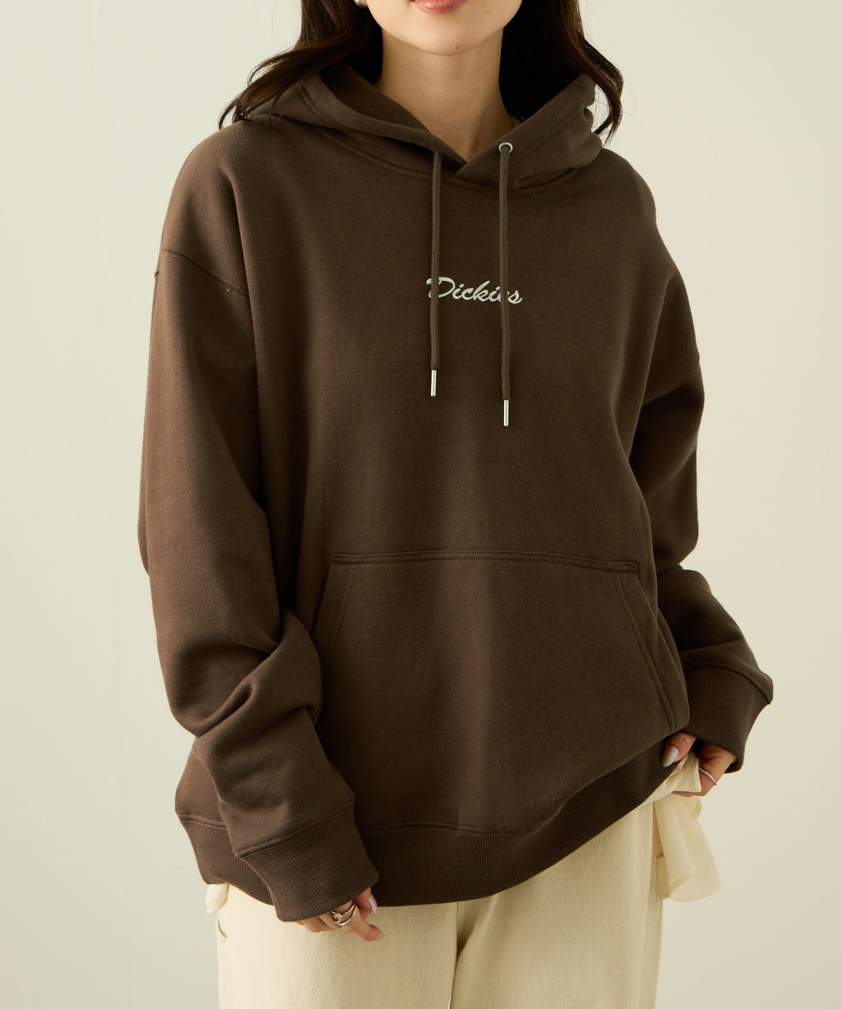 Dickies 裏起毛刺繍パーカー メンズ