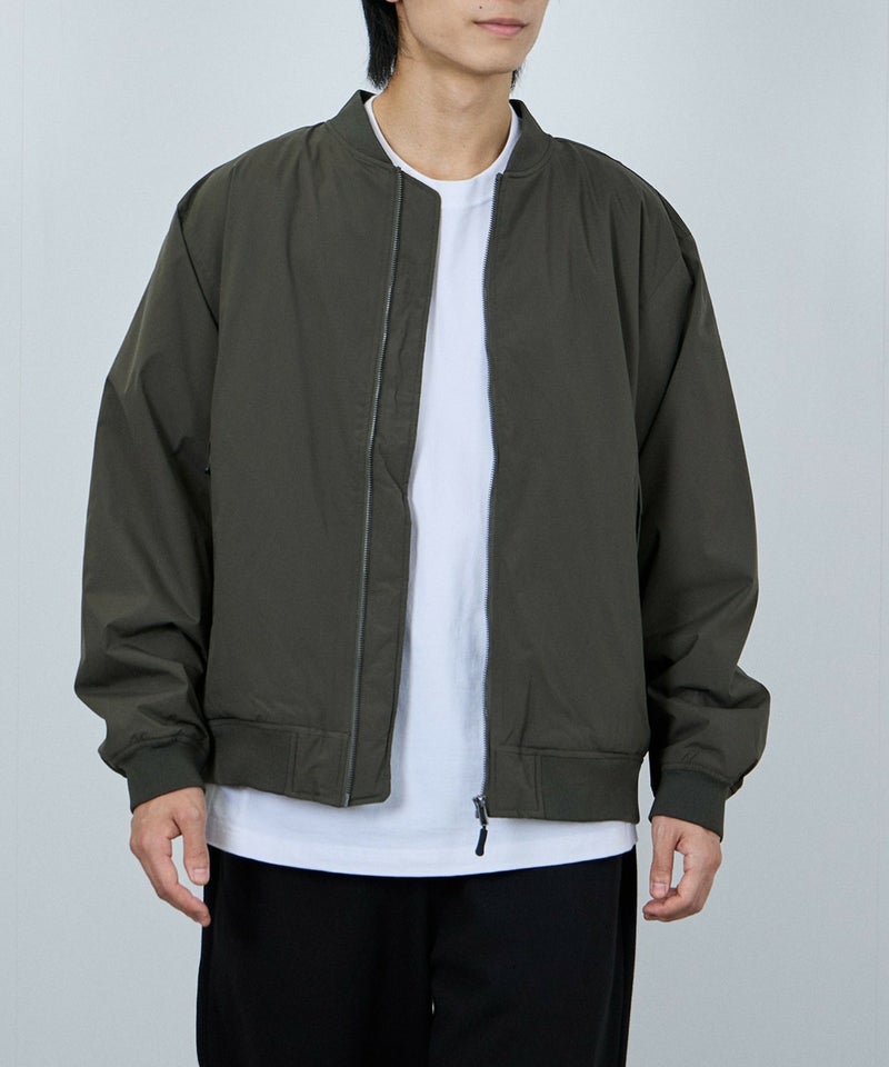 NAVY シャットアウター SOLOTEX(R)使用 裏シャギーリブジャケット メンズ商品画像-4