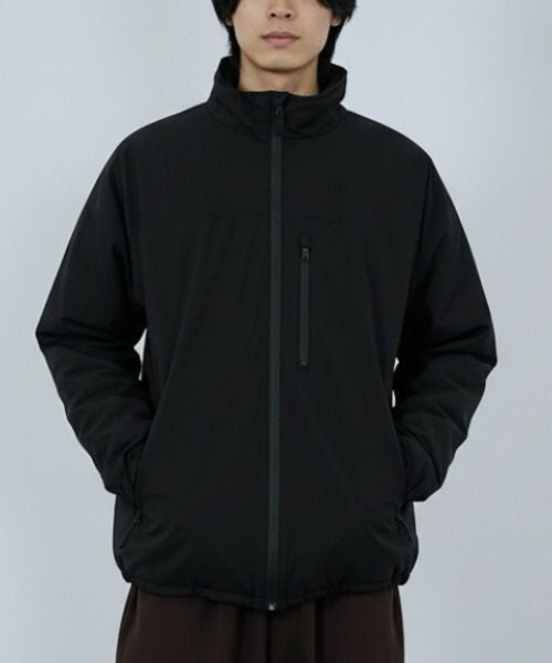NAVY シャットアウター SOLOTEX(R)使用 裏シャギースタンドジャケット