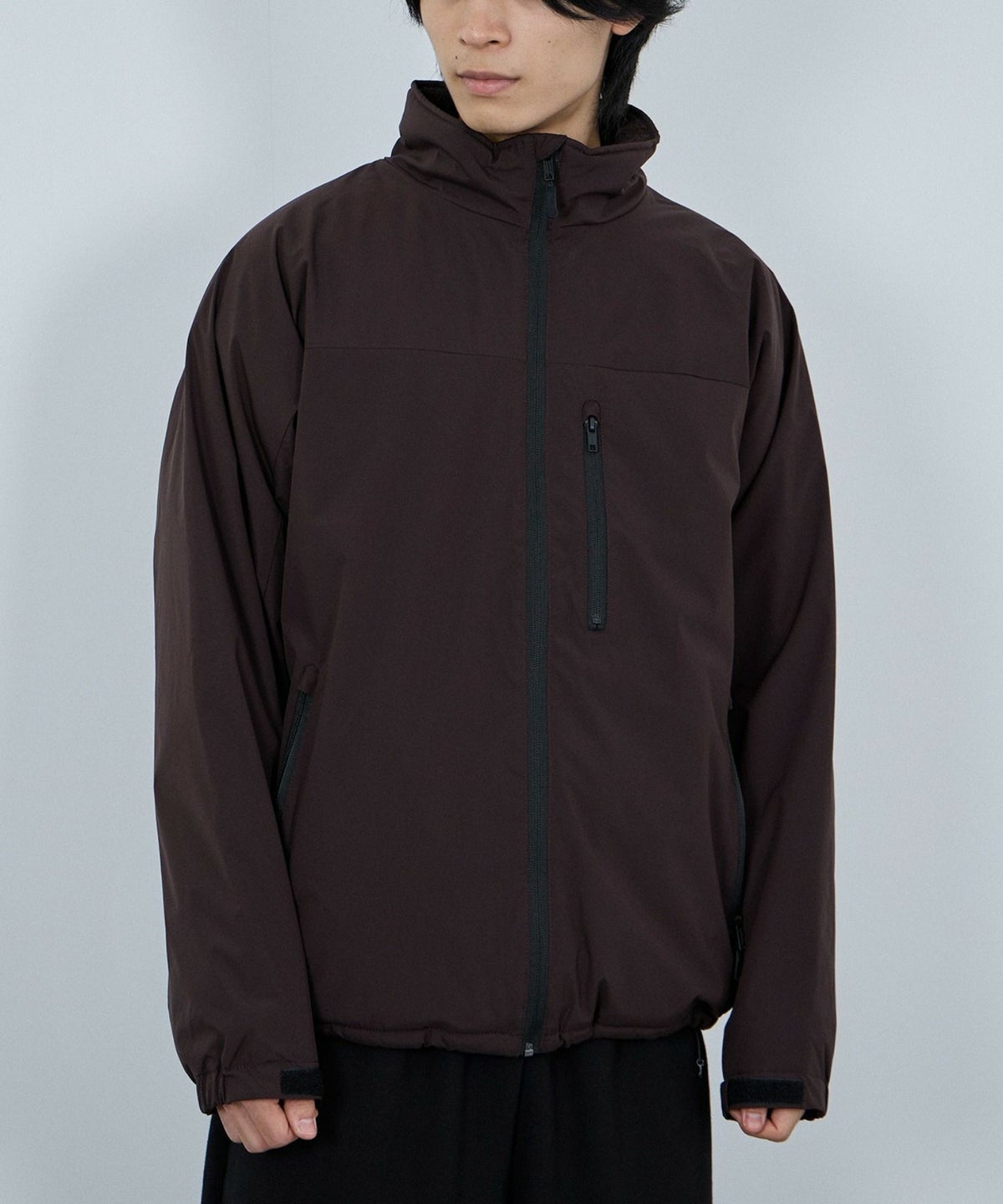 NAVY シャットアウター SOLOTEX(R)使用 裏シャギースタンドジャケット メンズ