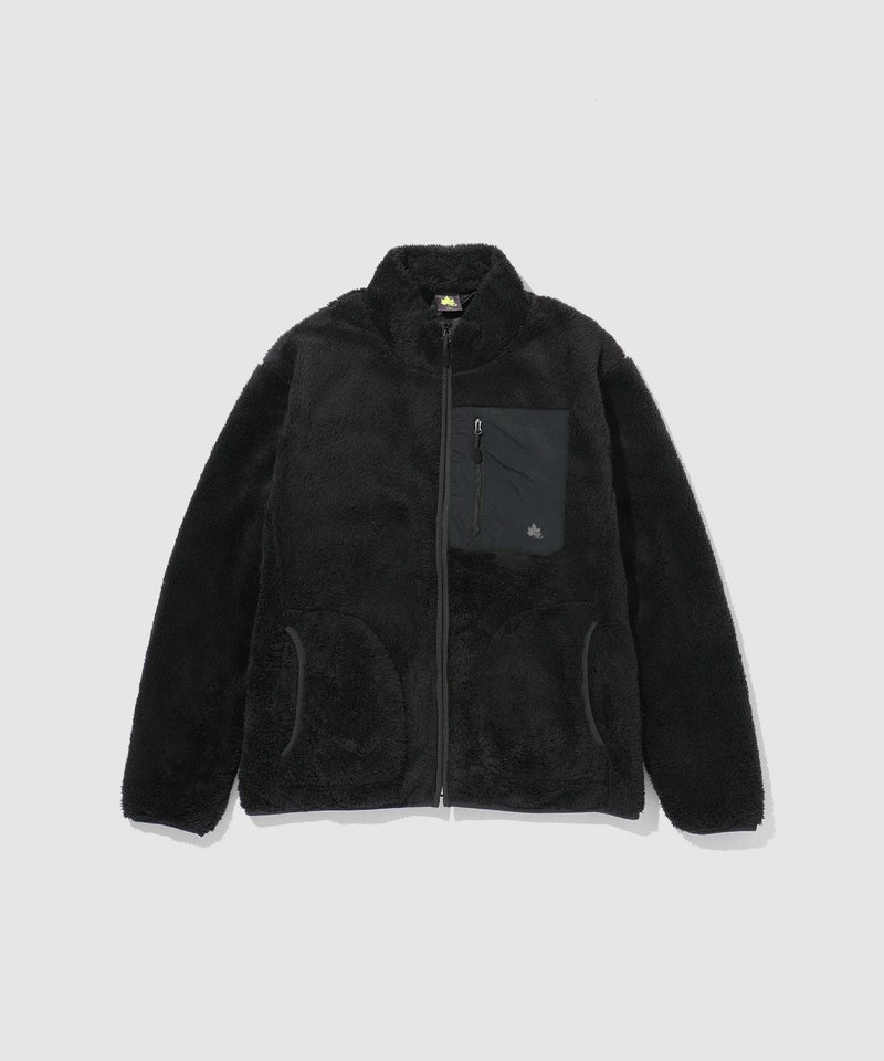 【WEB限定】LOGOS PARK 裏地付きボアフリースブルゾン メンズ商品画像-2