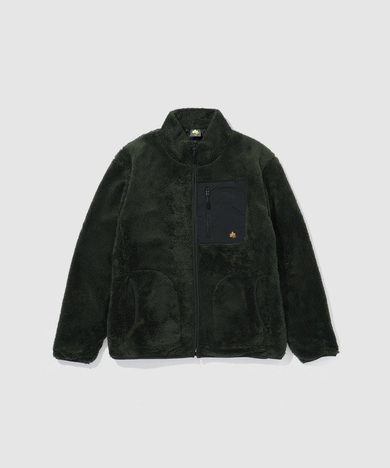 【WEB限定】LOGOS PARK 裏地付きボアフリースブルゾン メンズ商品画像-3